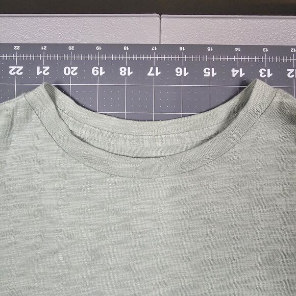 Tecovas Tshirt Womens XS Western Beige Preppy Casual Basic Classic Minimalist - Picture 2 of 7